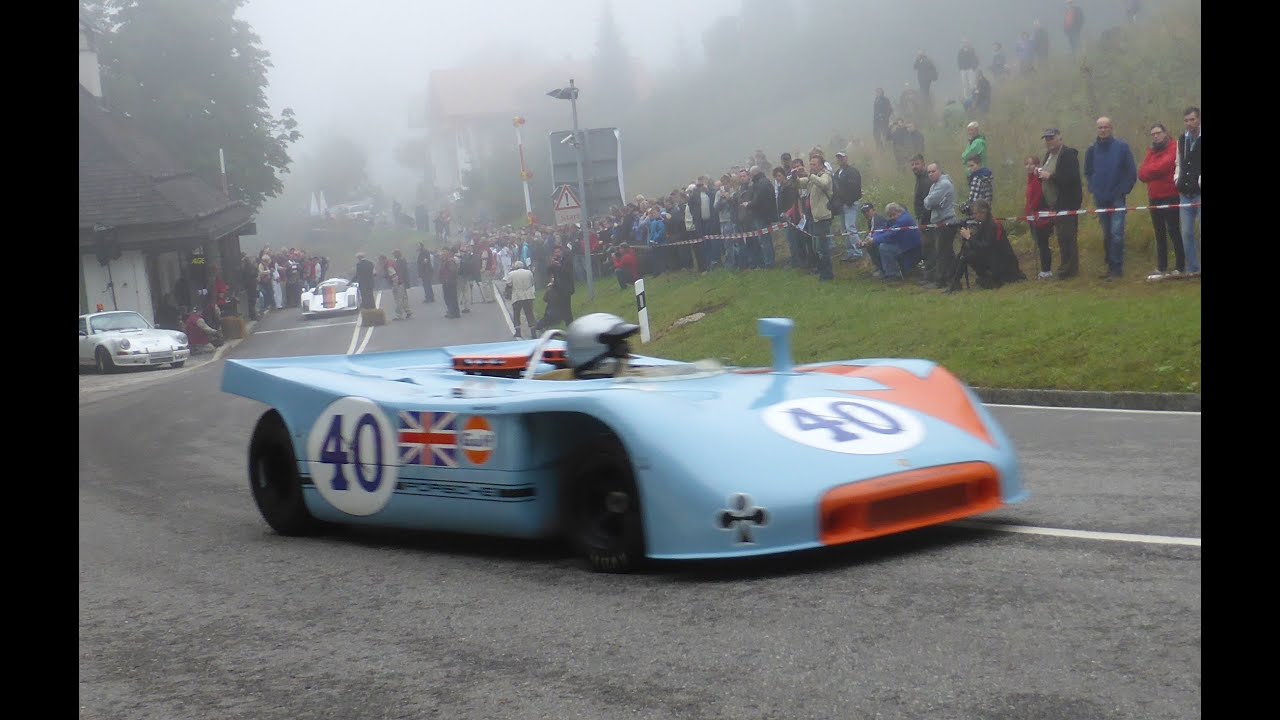 Rossfeldrennen 2013 7/8 - Oldtimer Bergrennen - Autos 107 - 117