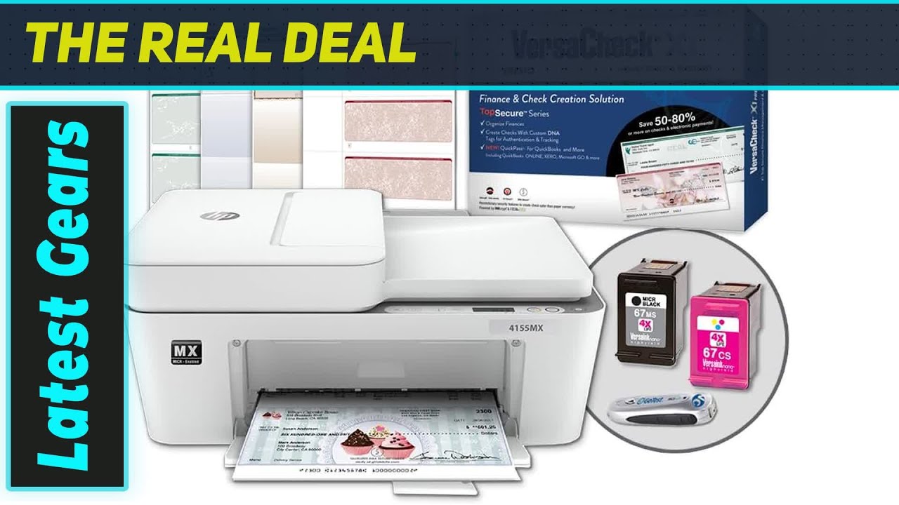 VersaCheck HP DeskJet 4155 MXE MICR: лучшая система печати чеков!