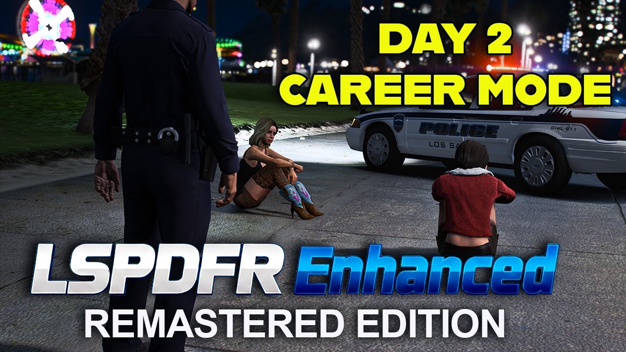 ДЕНЬ 2 | Ночная смена | LSPDFR: расширенный режим карьеры