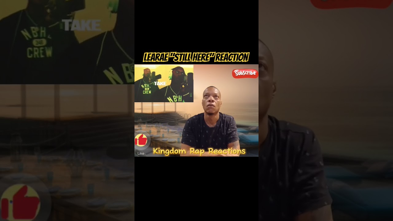 Lecrae(Still here) reaction 
