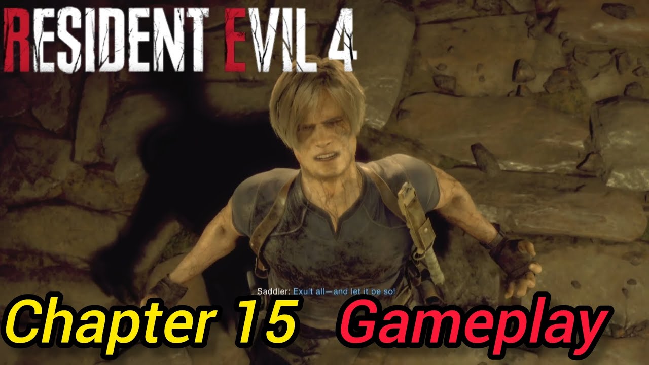 Playing Chapter 15 In Resident Evil 4 Remake 