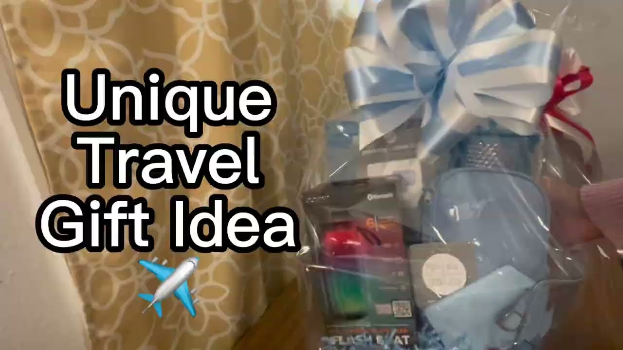 Уникальная подарочная корзина для путешествий ✈️ | Быстро, просто, идея для подарка