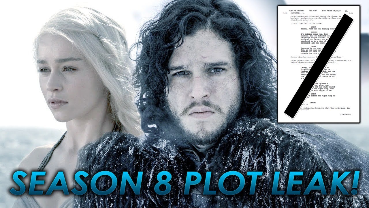 Game of Thrones Season 8 Plot Leak! Actual Leaked Script!! MUST WATCH!