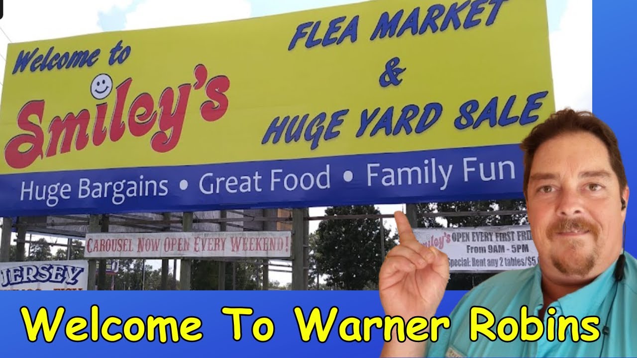 Hidden Gems around Warner Robins Georgia, Welcome to Smiley’s Flea Market!