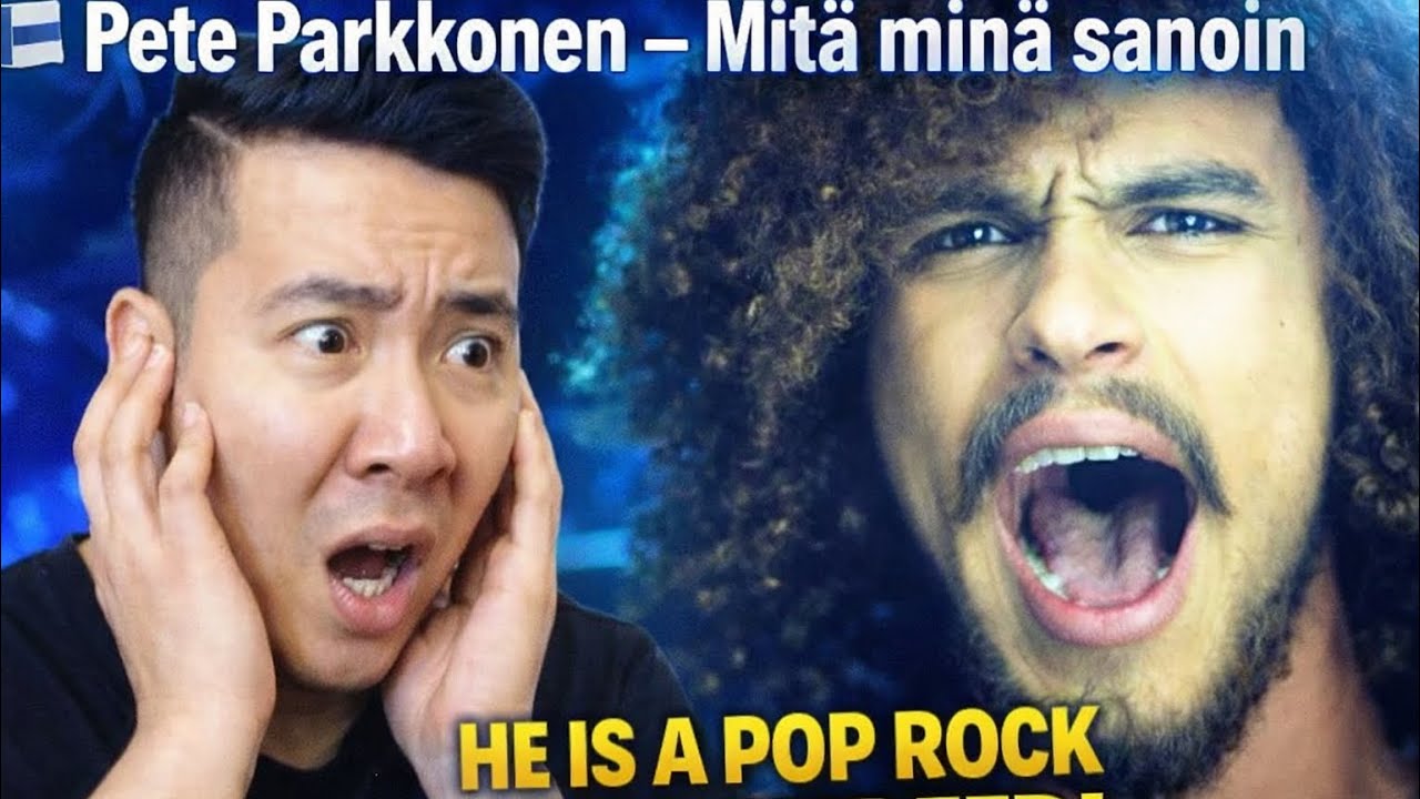 🇫🇮 Pete Parkkonen - Mitä minä sanoin (virallinen musiikkivideo) | REACTION