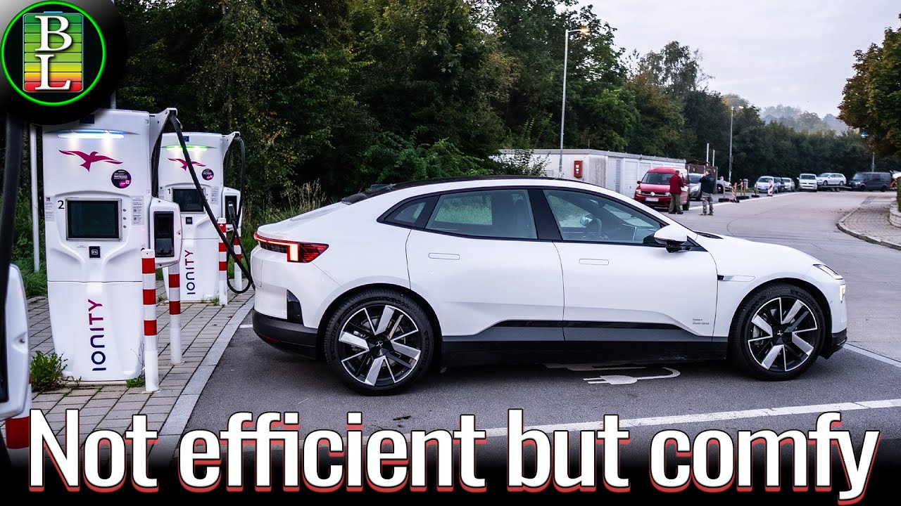 Polestar 4 Dual Motor Range Test | 130 km/h (81mph) Autobahn, Consumption & Real Range