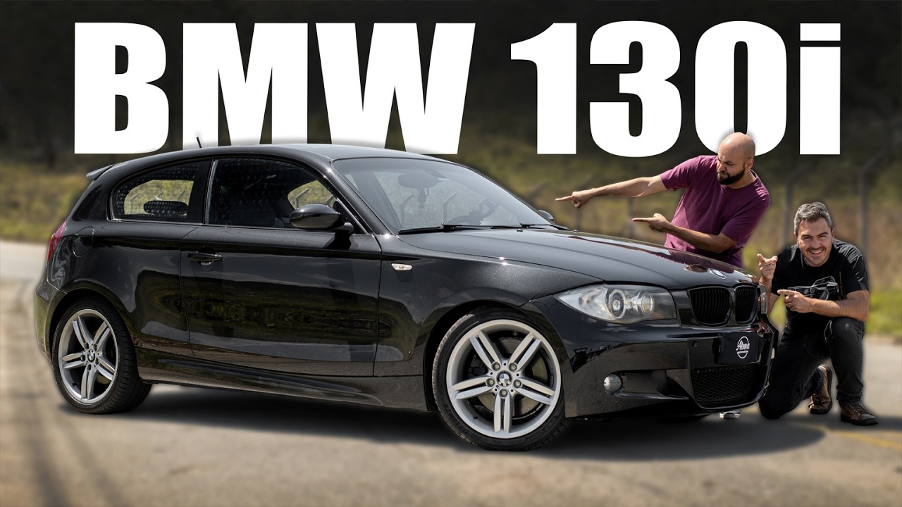 BMW 130i 2008, a versão duas portas do Hatch de 6 cilindros e tração traseira!