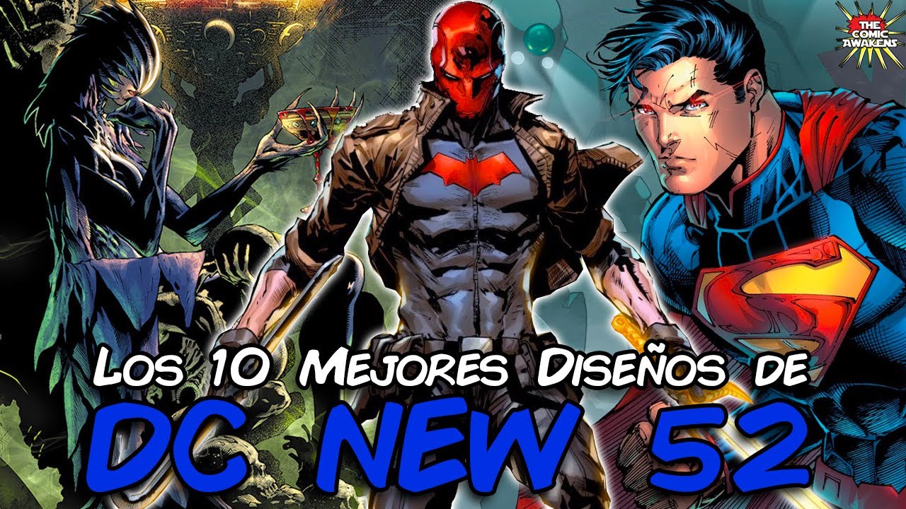 DC Comics: Los 10 Mejores Diseños de New 52
