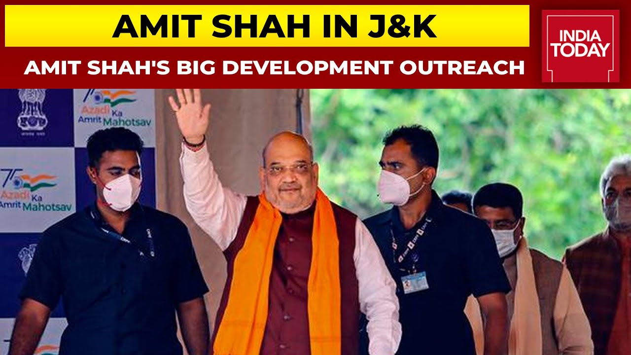 Amit Shah's Big Development Outreach In Kashmir | India Today