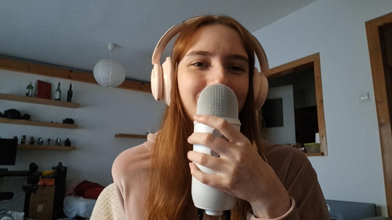 ASMR relaxing clicky close up rambling