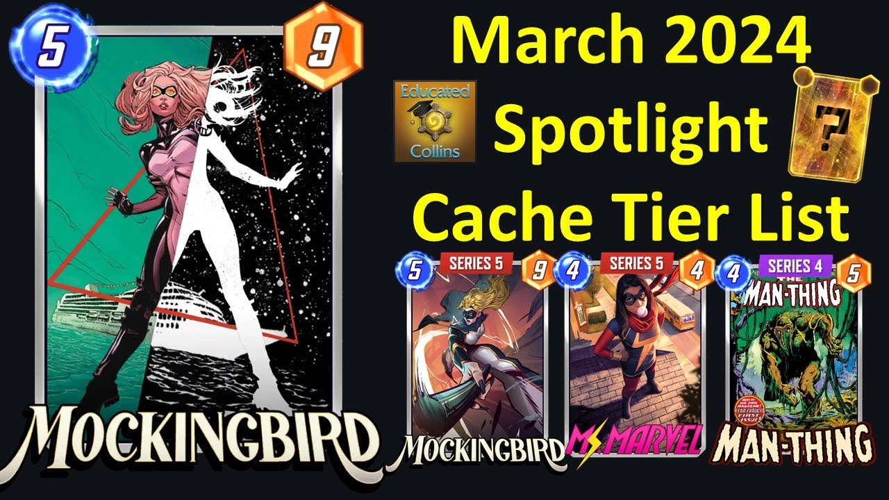 Spotlight Caches Tier List for March 2024 (Marvel Snap)