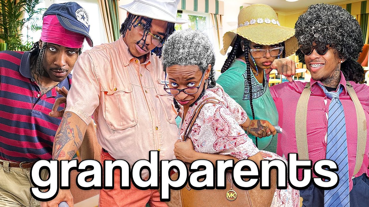 Becoming GRANDPARENTS For 24hrs😳