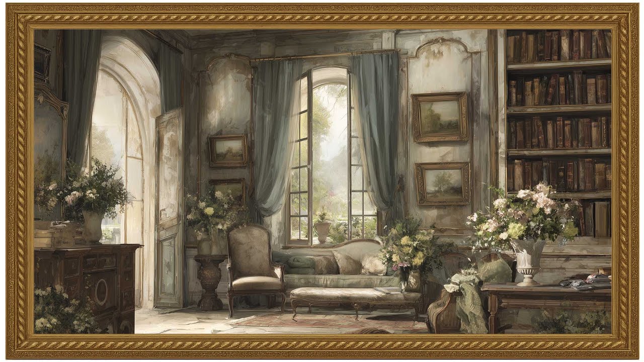 French Country Elegance &ndash; Classic Interior Art for Samsung Frame TV