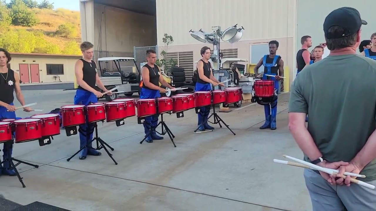 Santa Clara Vanguard Drumline 2024 Vagabond OMG