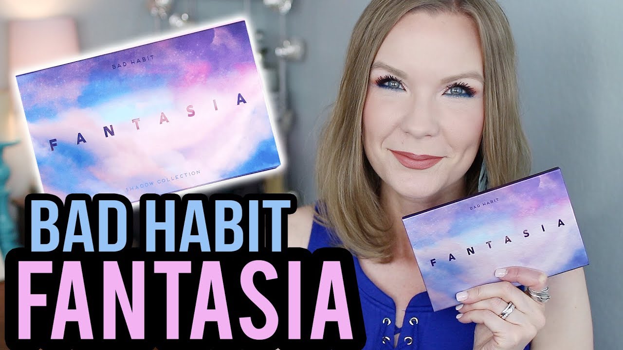 Bad Habit Fantasia Palette! | Shop Hush | Swatches, Review, & Tutorial! | LipglossLeslie