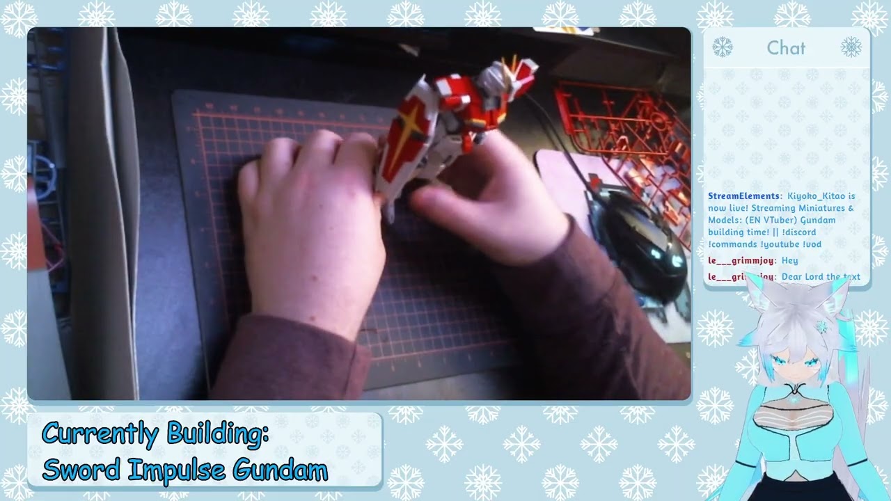 [1 12 26] Kiyoko Kitao : (ENVTuber) Gundam building time!