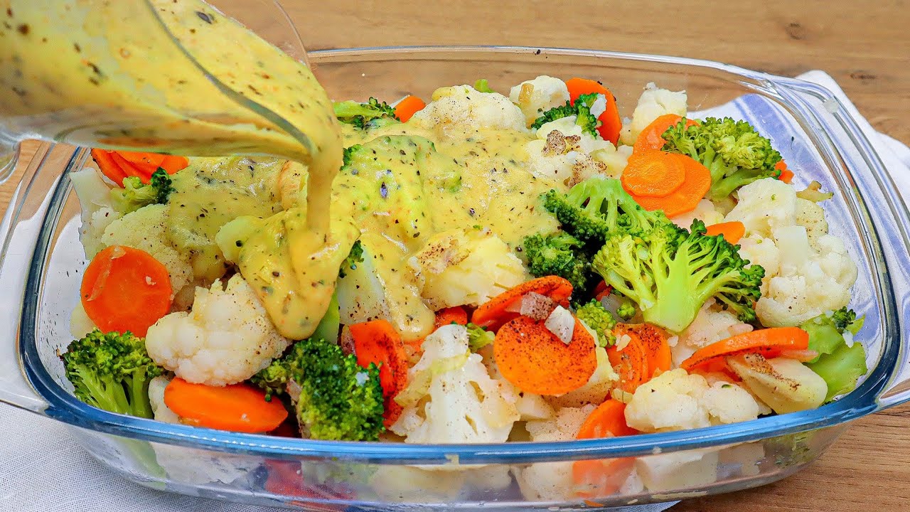 Ich mache diesen Auflauf jedes Wochenende! Leckeres Rezept für Brokkoli mit Blumenkohl! Nahrhaft!