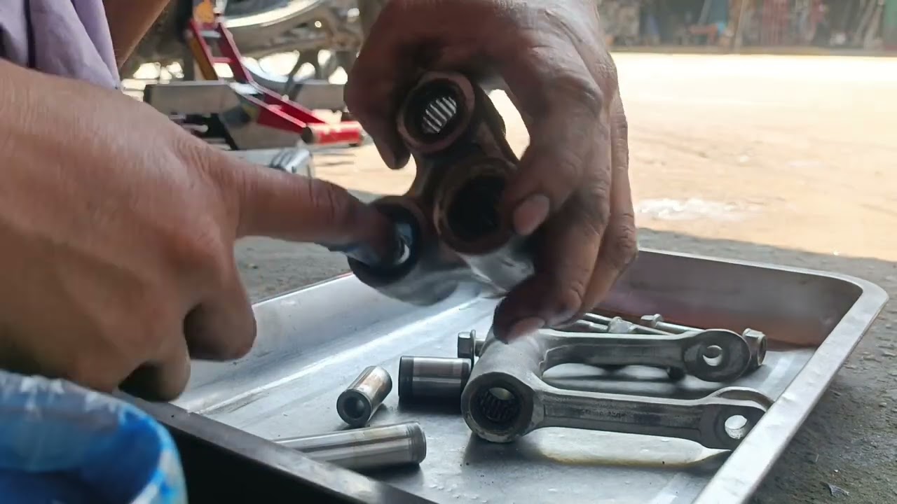 CRF150 linkage grease repacking
