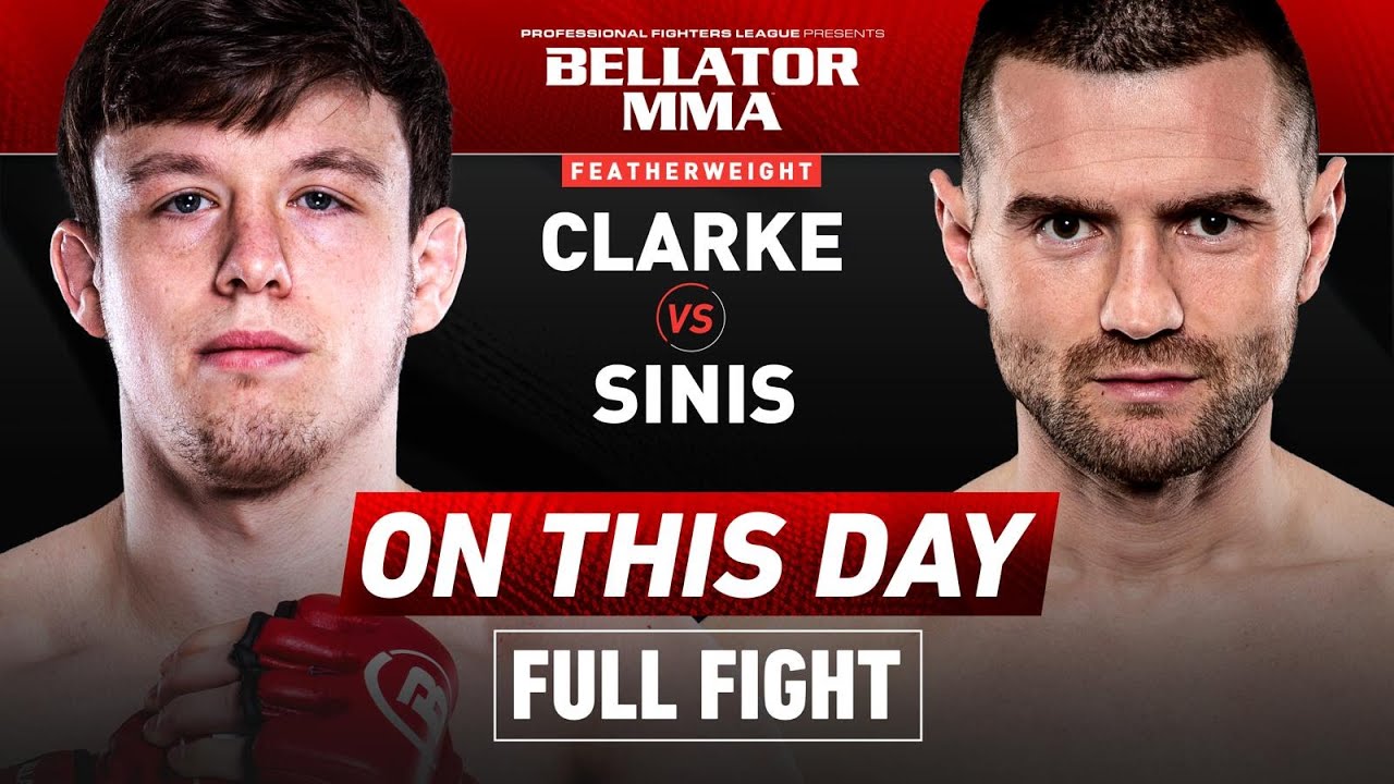 OTD 2023: Ciaran Clarke vs Leonardos Sinis - Bellator 291 [FULL FIGHT]