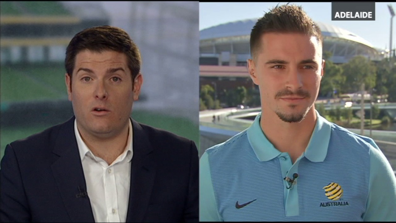 Jamie Maclaren ahead of Socceroos WCQ against Saudi Arabia