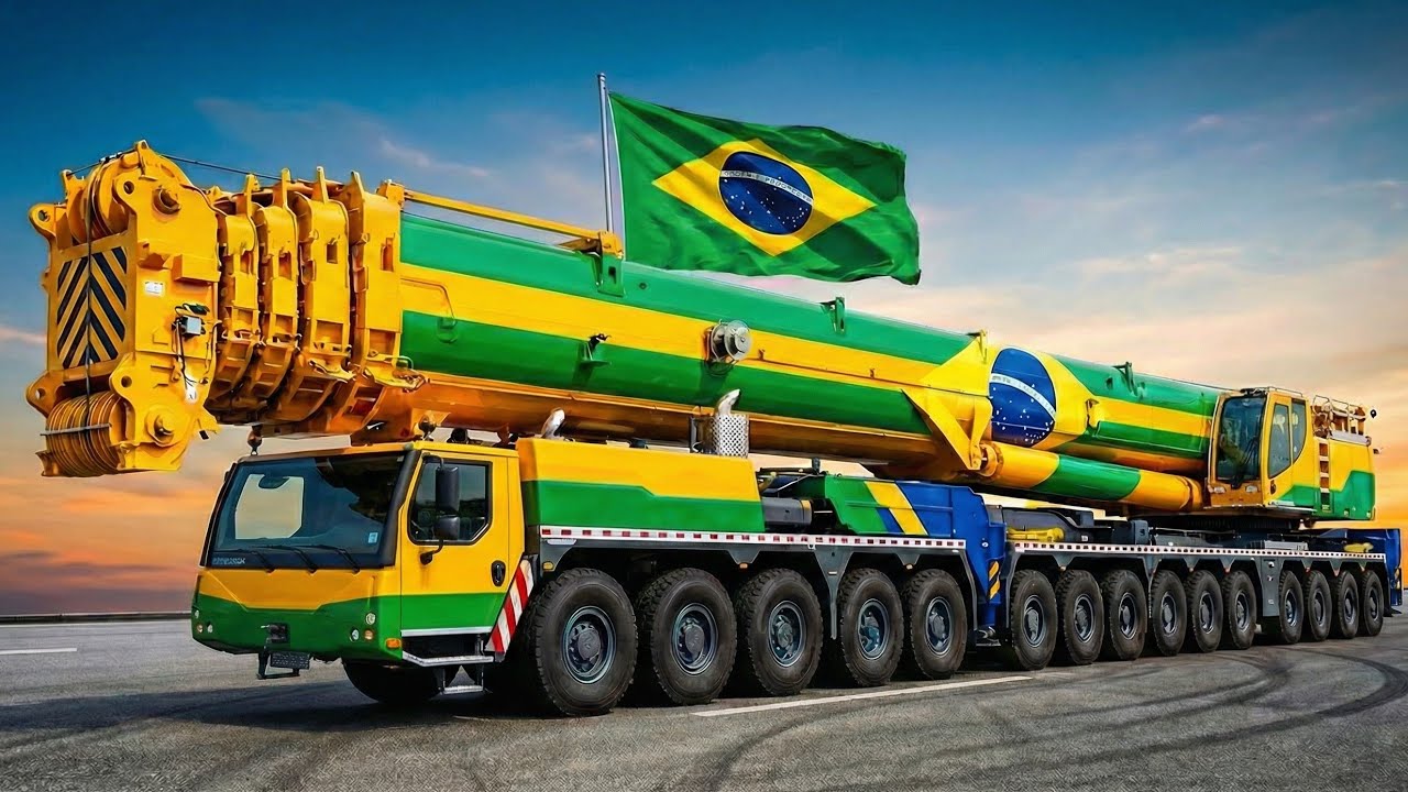 TOP 3! Os 3 MAIORES GUINDASTES DO BRASIL EM 2026!