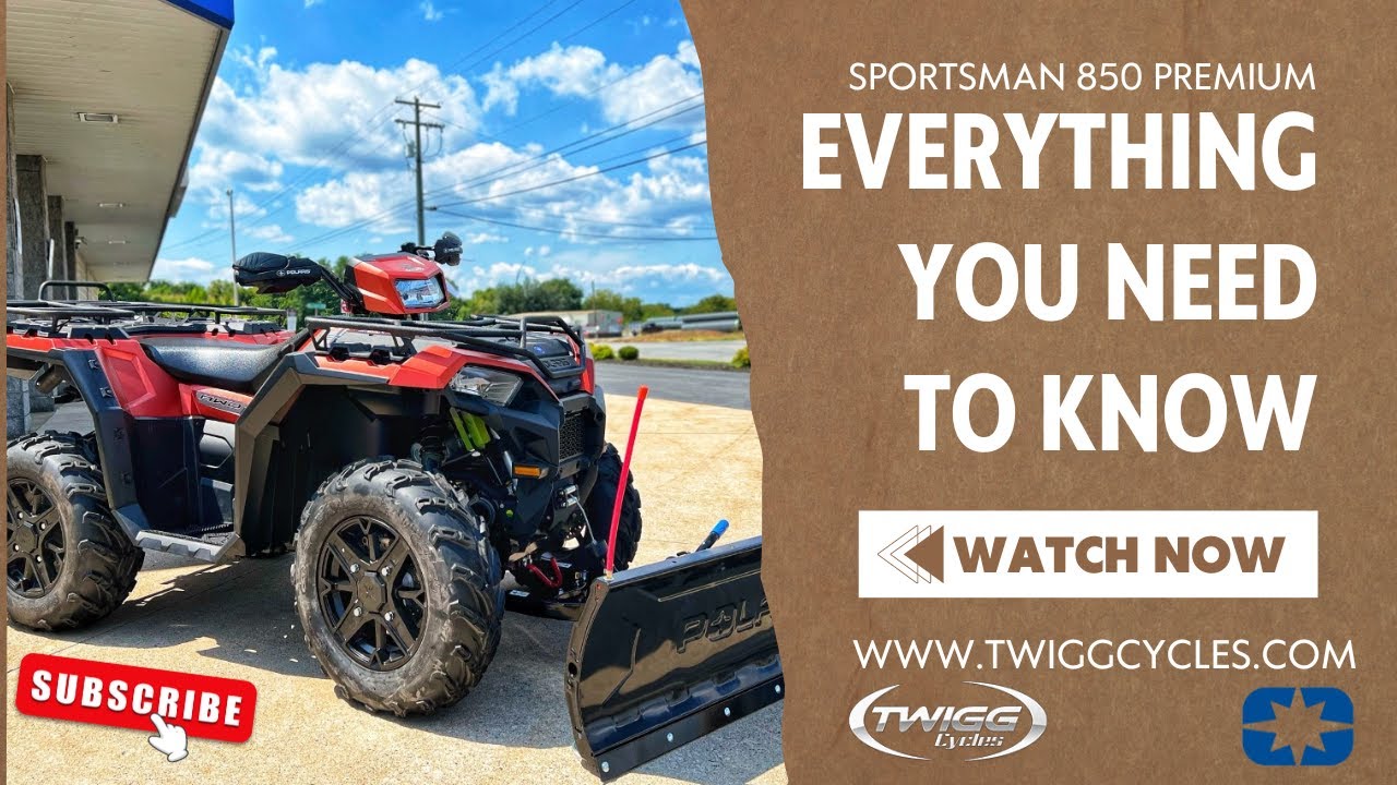 Polaris Sportsman 850 Premium — подробный обзор
