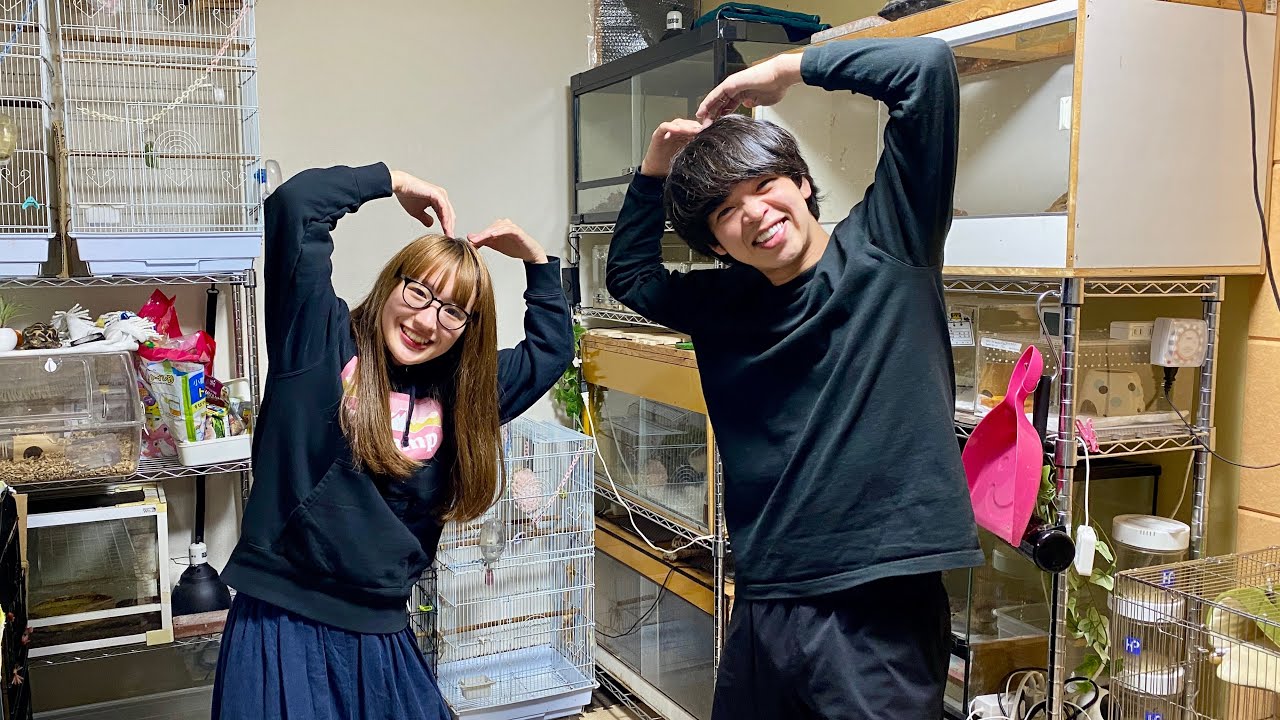 初めてカメまる子さんのお宅に訪問してみると...飼っている生き物達のクセが強すぎたww(飼い主のクセはもっと強かったけど)