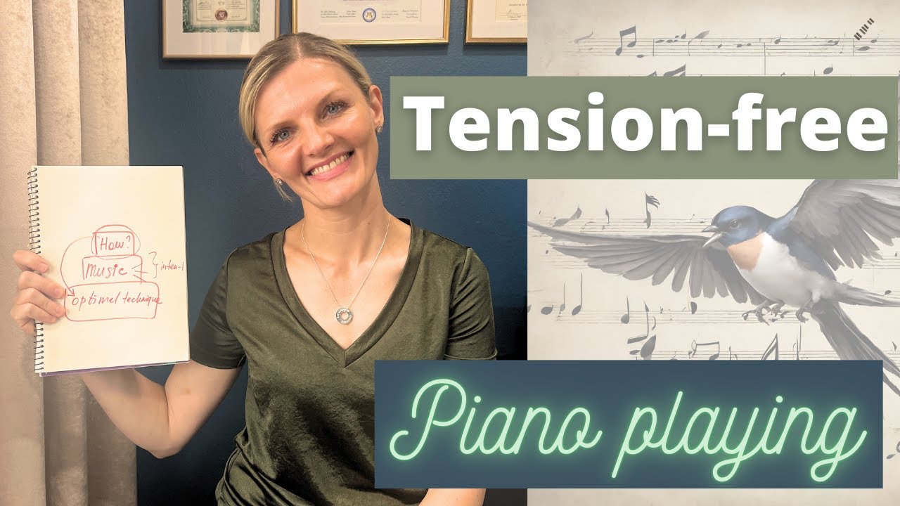Play without tension=achieve better results! #pianolessons