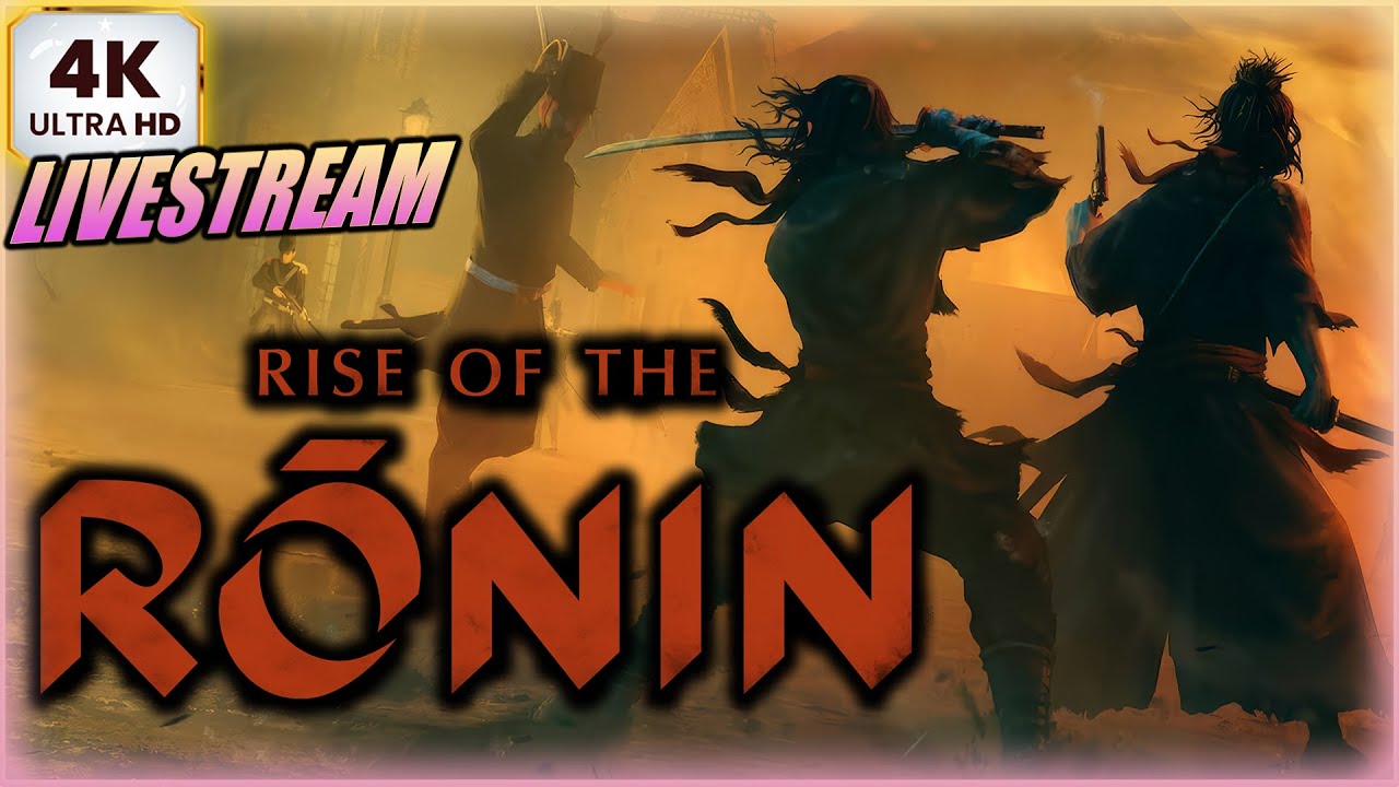 RISE OF THE RONIN - PS5 Early-Stream (4K60FPS)