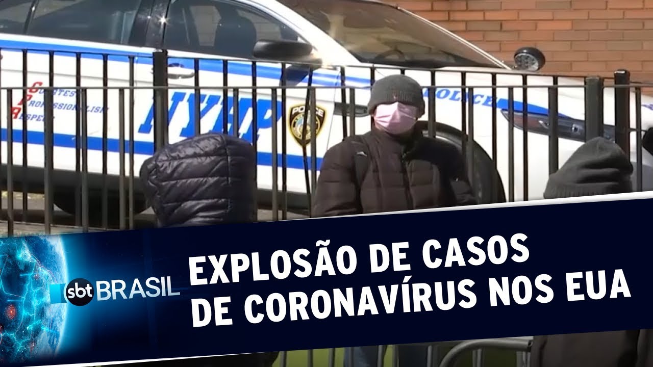 EUA ultrapassam China e Itália em número de casos do novo coronavírus | SBT Brasil (26/03/20)