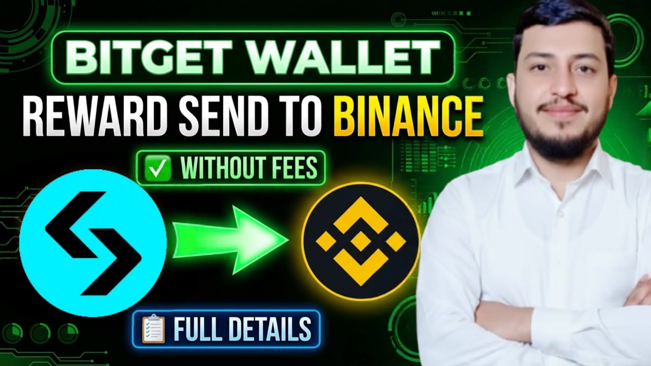 How to send BITGET WALLET reward to binance exchange || Bitget wallet withdraw