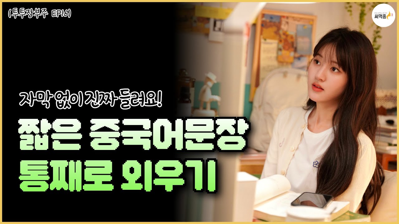 실전처럼 중국어 말하기 듣기 연습 51탄 | 투투장부주 16화