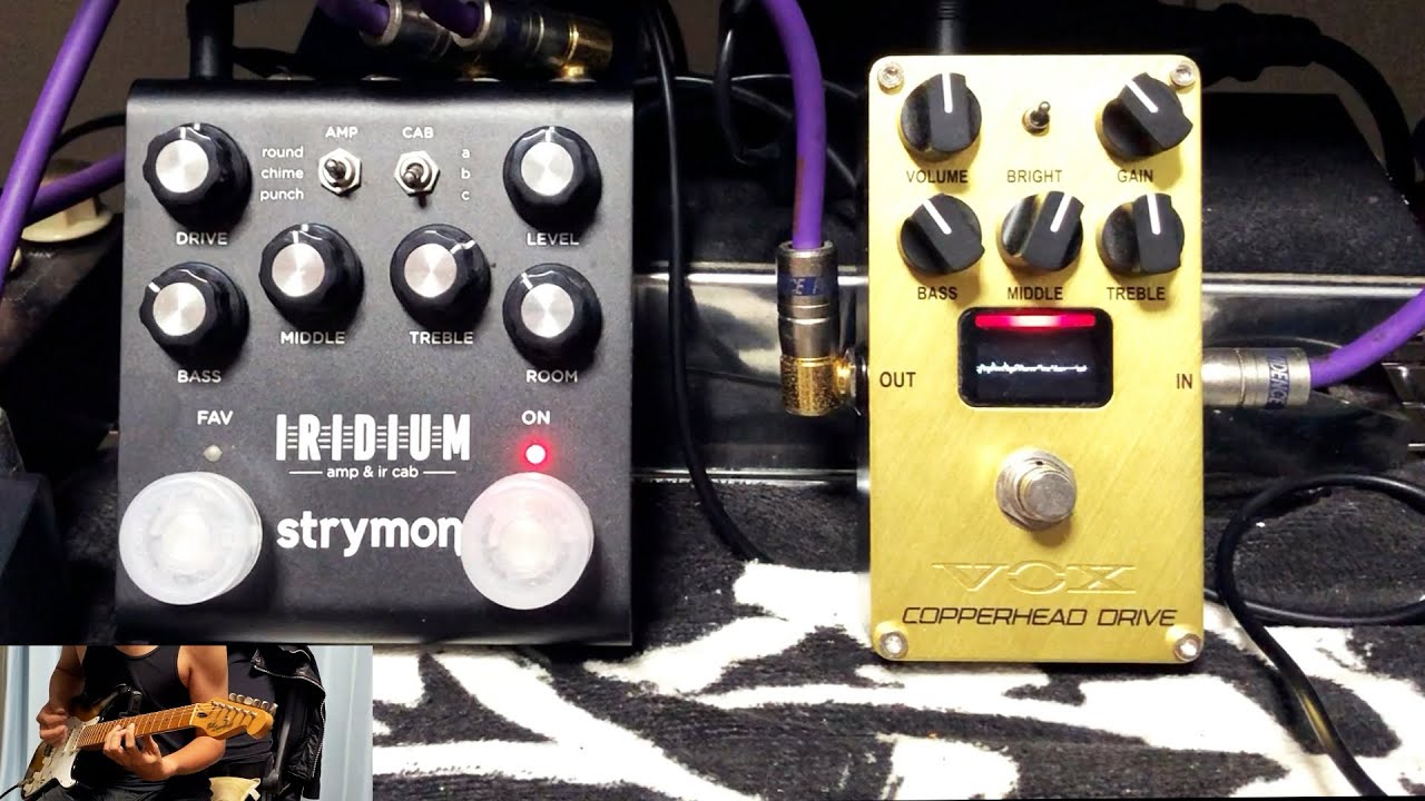 [Soundcheck] Strymon Iridium Chime(VOX AC30)+VOX VALVENERGY Copperhead Drive with $300 Guitar