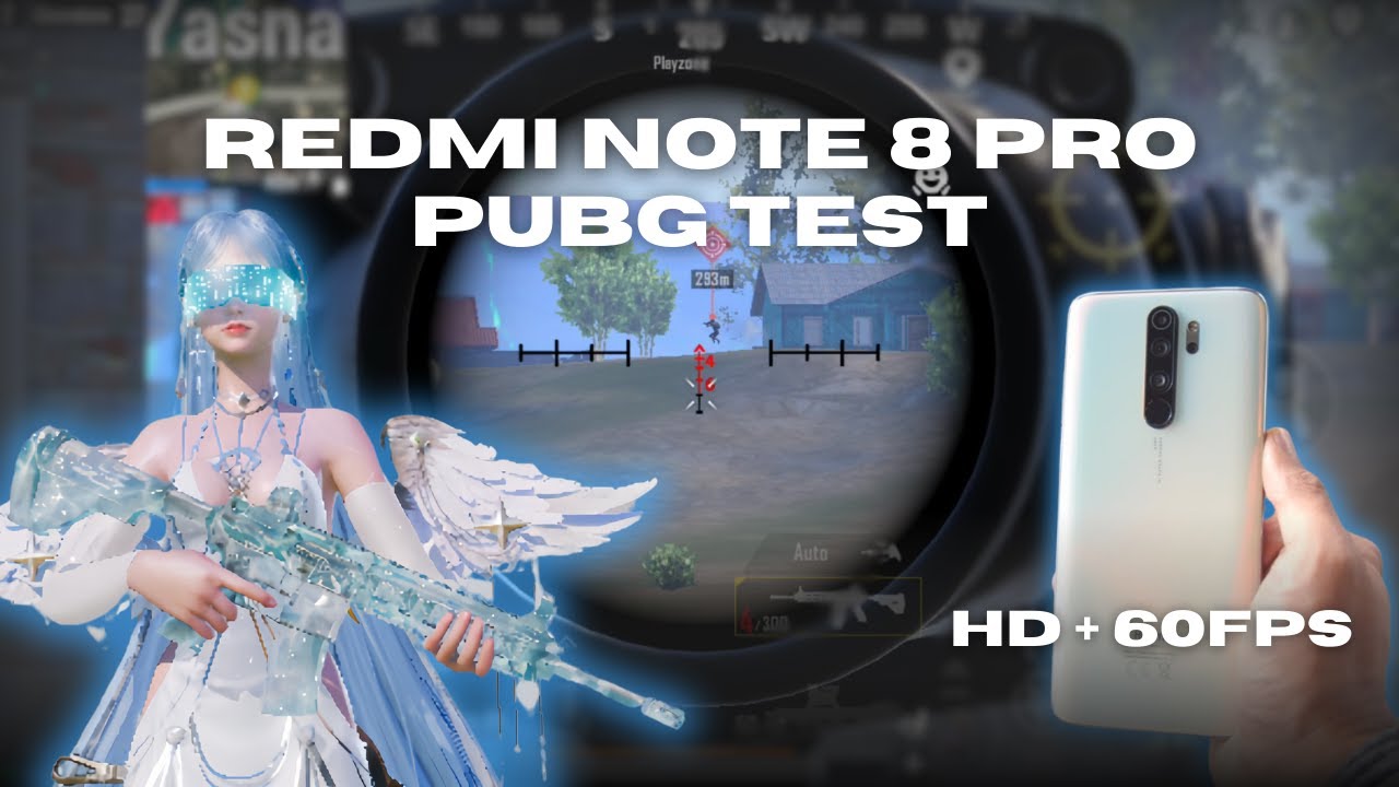 REDMI NOTE 8 PRO PUBG TEST ⚡ IN 2025 BEST 60 FPS 😍