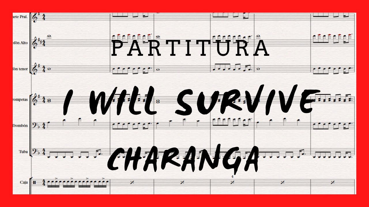 CHARANGA | I Will Survive - Partituras