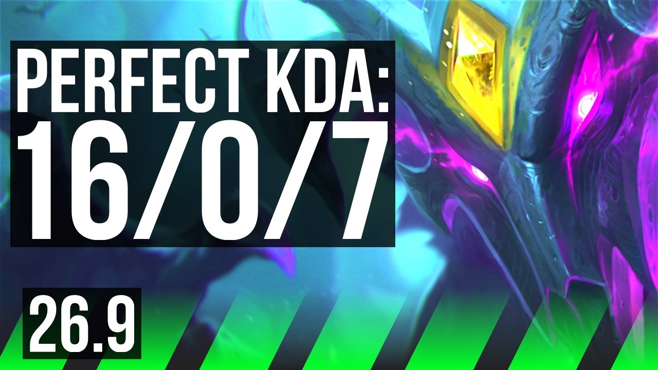 NOCTURNE vs MASTER YI (JGL) | Perfect KDA: 16/0/7 | EUW Diamond | 26.9