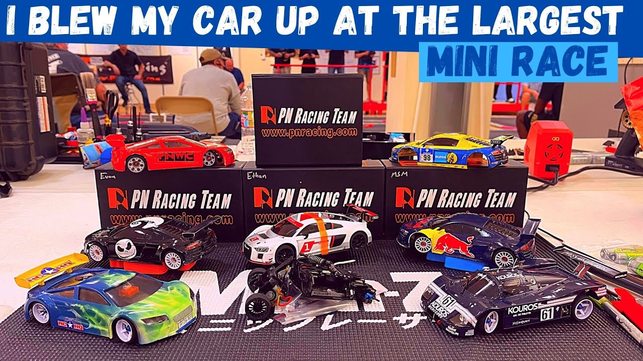 Biggest Kyosho Mini Z Micro RC Car Track and Race EVER | PN Racing North American Championships