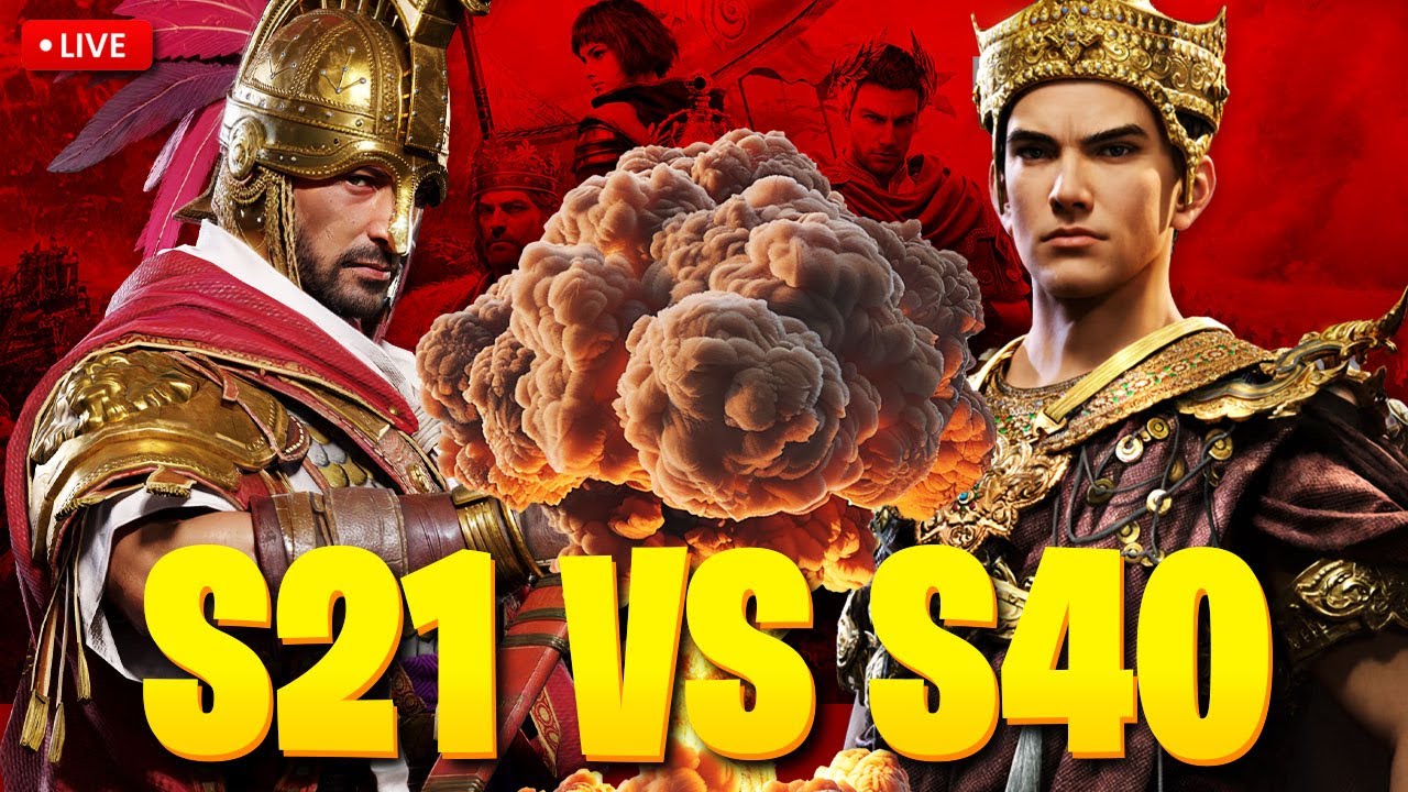 S21 vs S40 War Stage | Chill Stream | Age of Empires Mobile !eneba