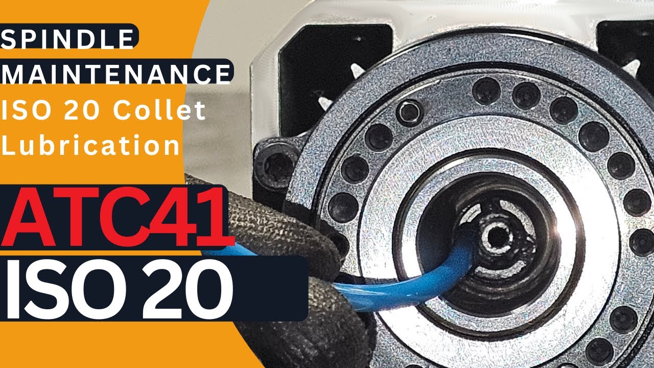 ISO 20 Collet Lubrication Guide by Teknomotor | Boost Electrospindle Life & Performance