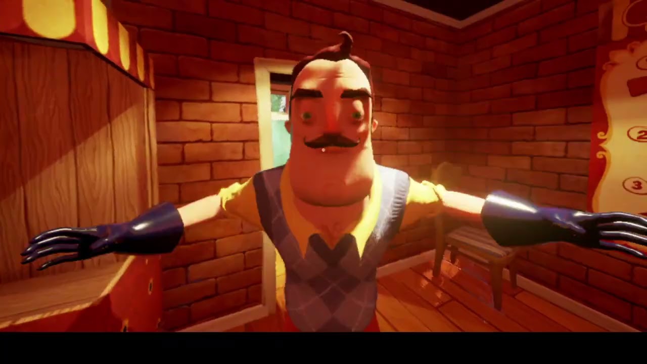 My Neighbor creepy As Heck! | Hello Neighbor