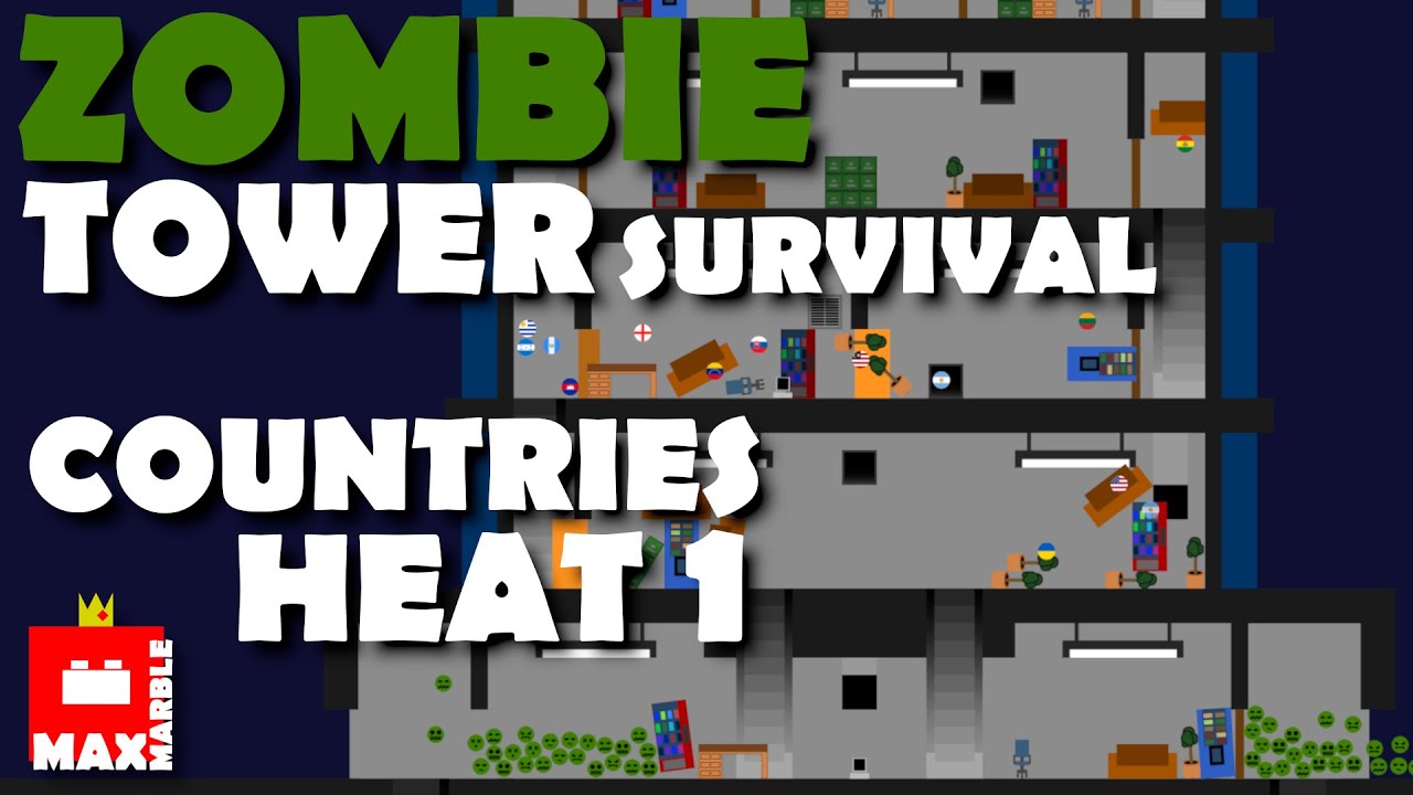 Zombie Tower Survival - Countries Heat 1