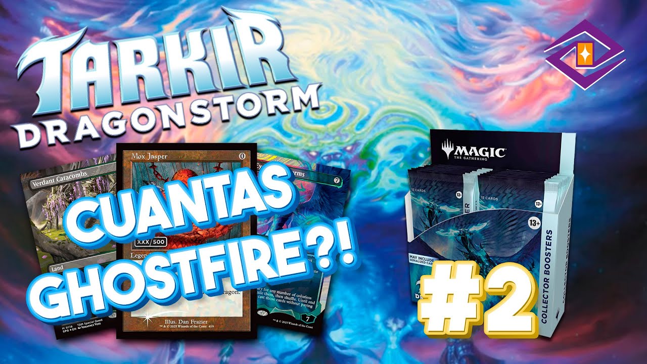 CUÁNTOS GHOSTFIRE?!?! Caja coleccionista de Tarkir: Dragonstorm