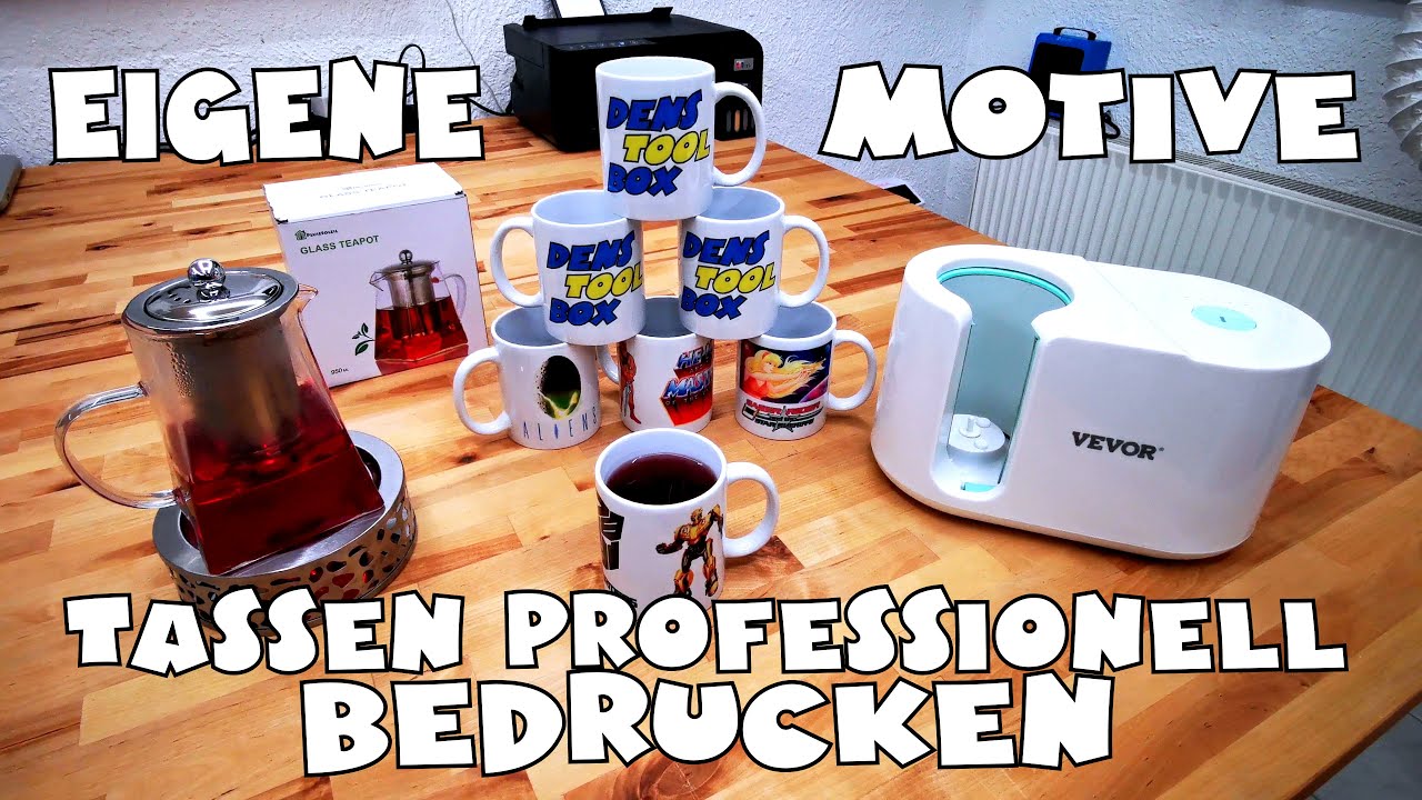 Vevor Sublimationspresse Tassenpresse - Easy Mug Press