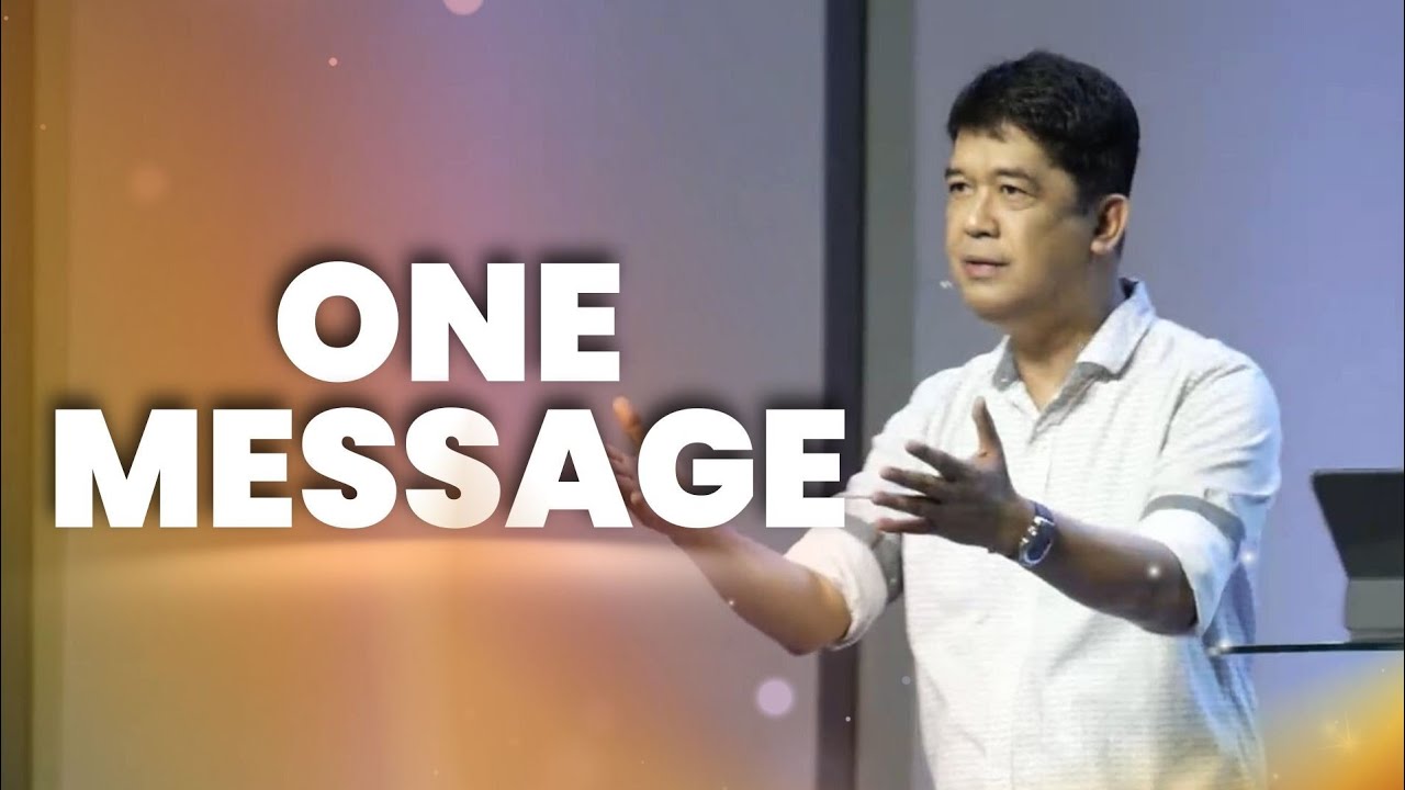 ONE MESSAGE | Rev. Ito Inandan | JA1 Rosario