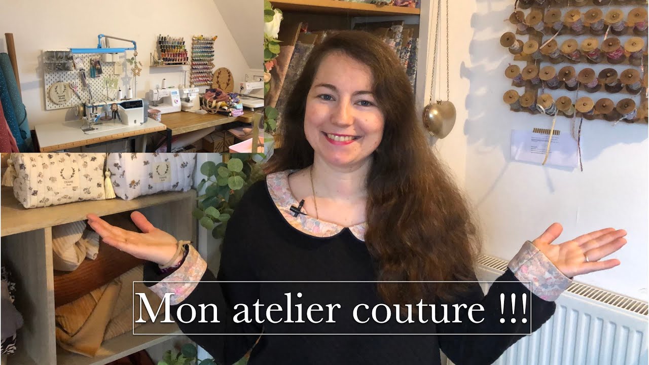 Tour de mon atelier couture !!!!