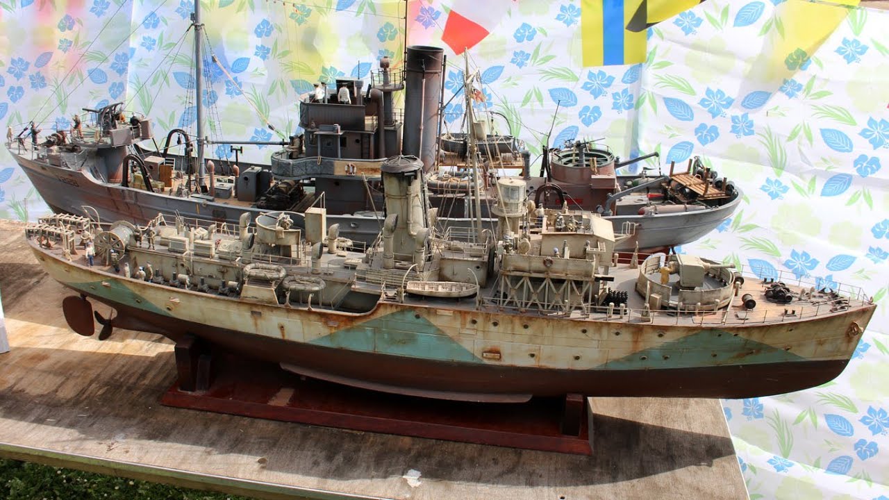 Model Boat Mayhem 2023 | Wicksteed Park | Naval Vessels