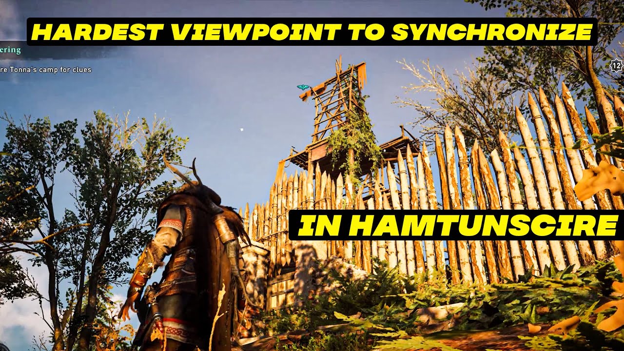 Assassin's Creed Valhalla - How to Synchronize Hamtunscire Viewpoint