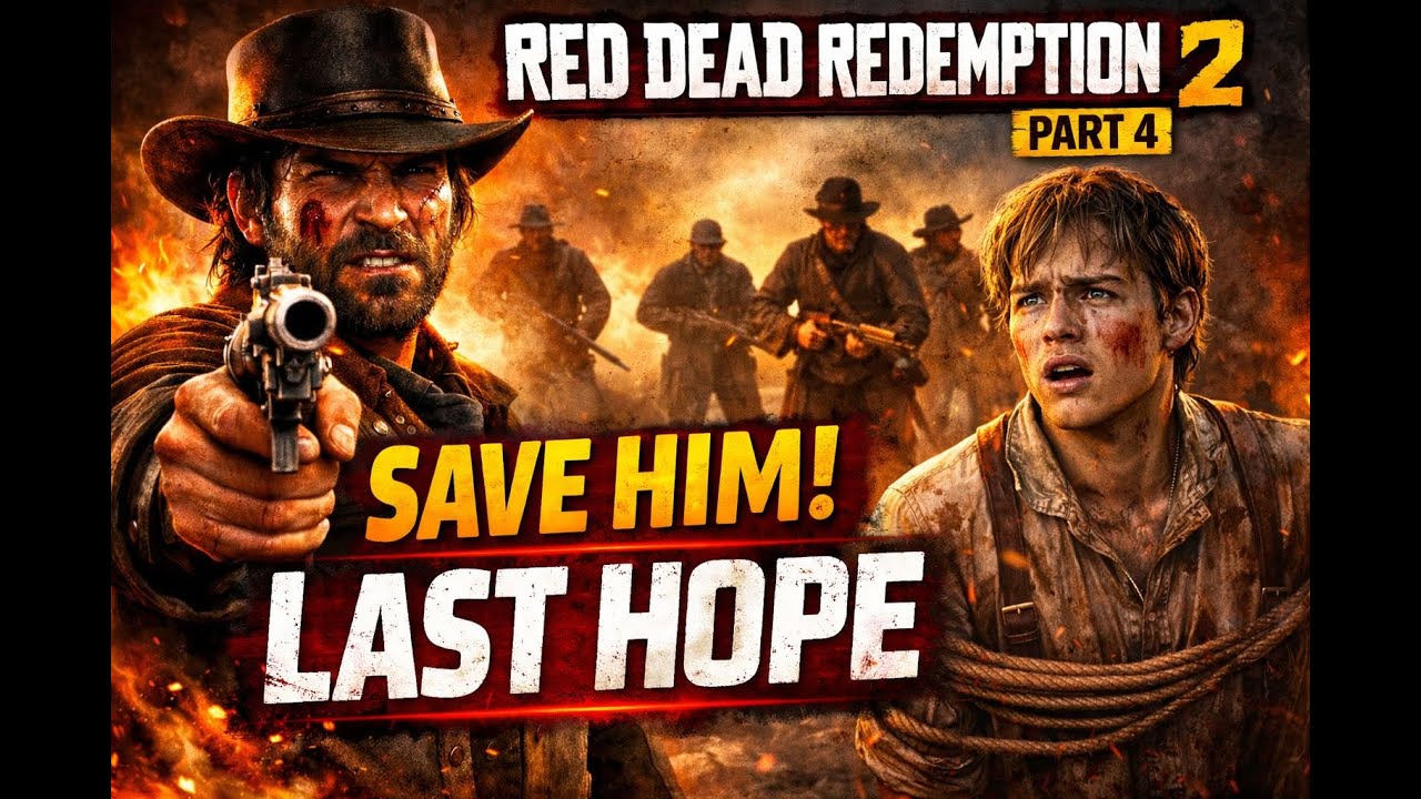 Gunfight + War Action 🔥 Mission Rescue | Red Dead Redemption Part 4