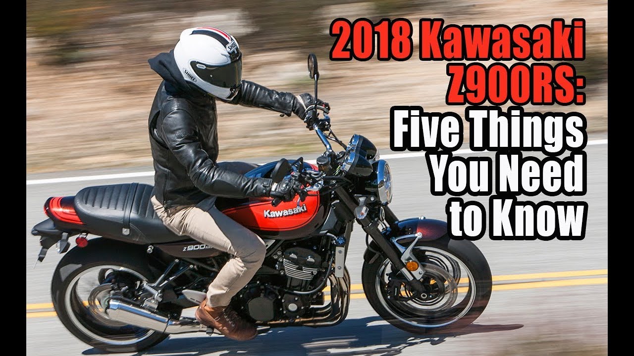Kawasaki Z900RS 2018 года: 5 вещей, которые вам нужно знать
