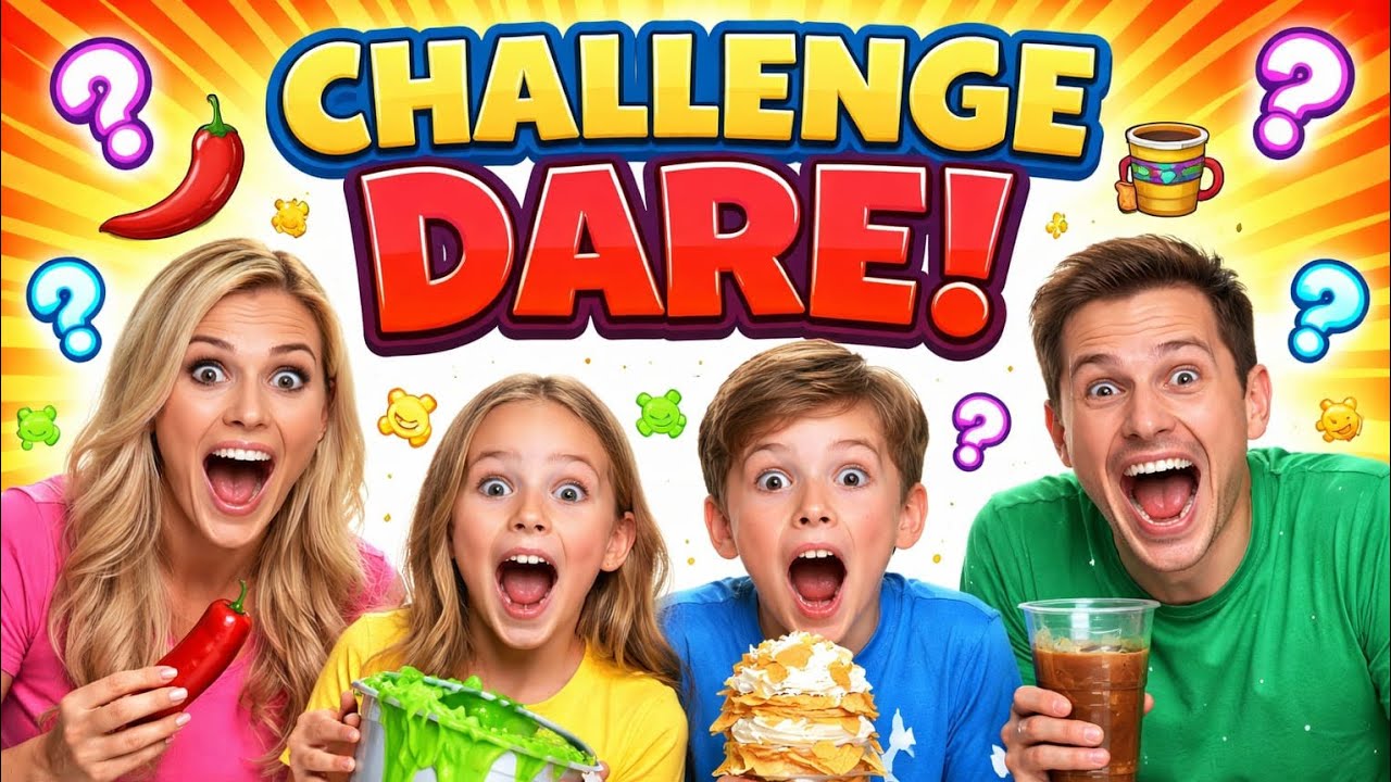 Dare Chalange with family #enjoylife